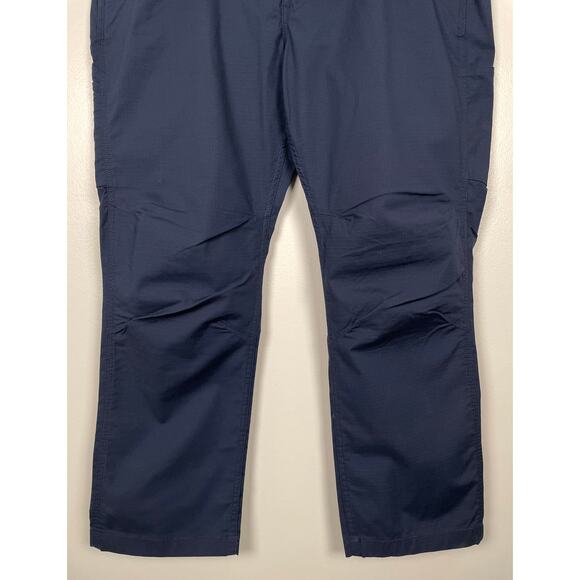 Carhartt Force Relaxed Fit Ripstop Utility Straight Pant Navy 40 x 30 BN5358-M - Picture 3 of 13